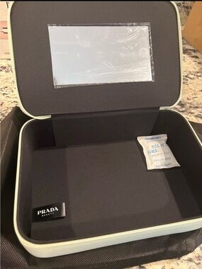 NEW Prada Makeup/Accessory Case with Mirror